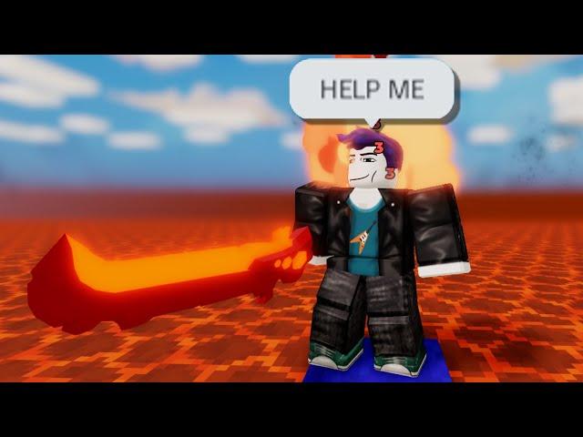 Roblox Bedwars added "The Floor is Lava" and it's actually FUN!