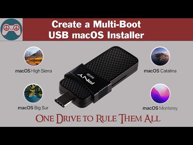 Create a Bootable USB Drive with Multiple macOS Installers ! Monterey, Big Sur, Catalina, etc.