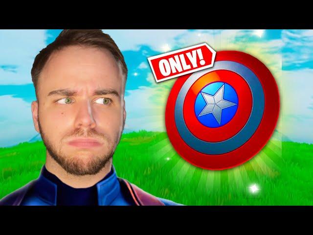 Ich darf NUR das CAPTAIN AMERICA SCHILD benutzen!