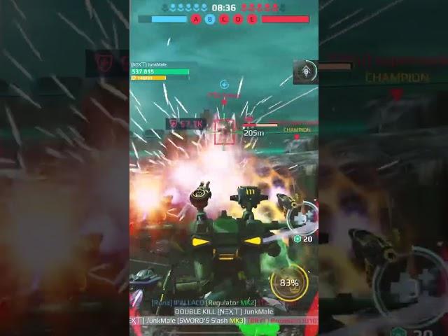 #Ultimate #Pulsar, #UE #Shredder and a #GAS on a #SWORD #warrobots War Robots #gaming #wr