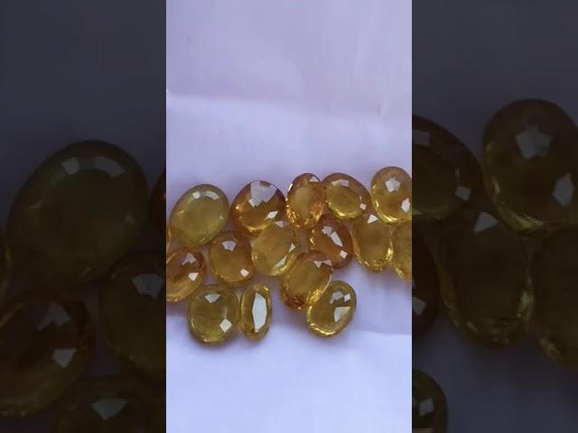 Yellow Sapphire #natural #gemstones #viral #shorts #sapphire #most powerful stone to attract money