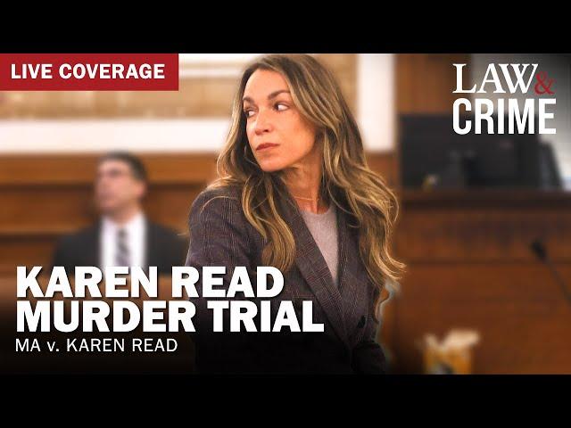 LIVE: Karen Read Murder Trial — MA v. Karen Read — Day 25
