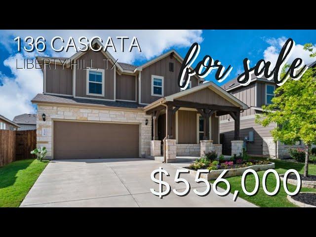 Santa Rita Ranch 3 Bedrooms with Office | Gorgeous Kitchen | Liberty Hill TX