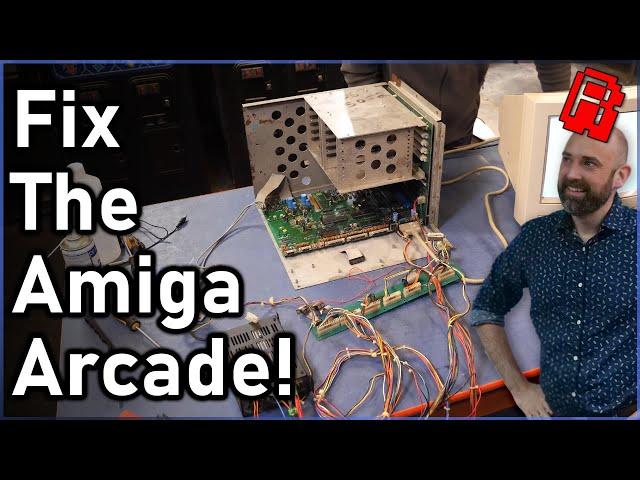 Rare Amiga Arcade Inspection and Repairs | Trash to Treasure (Pt2)