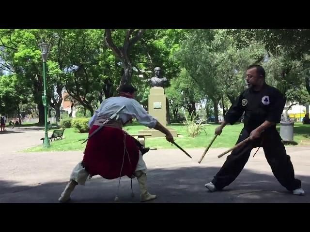 Esgrima Criolla vs Kajukenbo