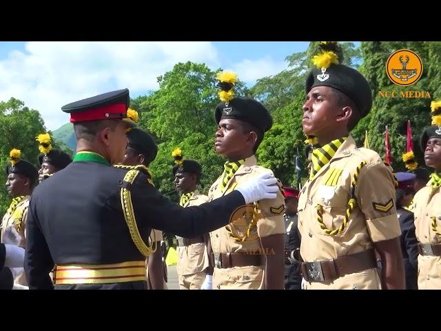 PASSING OUT PARADE OF THE HERMANN LOOS AND DE SOYSA CAMP - 2024