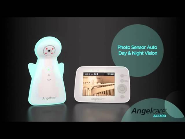 Angelcare AC1300 Video, Movement & Sound monitor (long version)