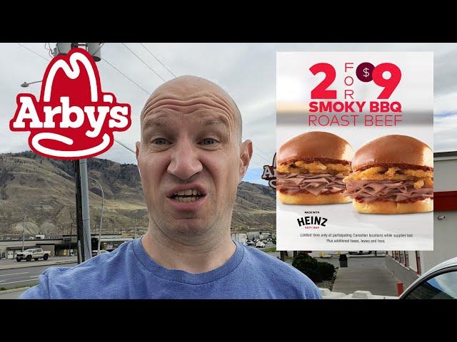 Arby's New Smoky BBQ Roast Beef!