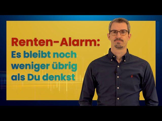 RENTEN-ALARM: Warum die Rentenlücke noch größer ist als bislang erwartet!