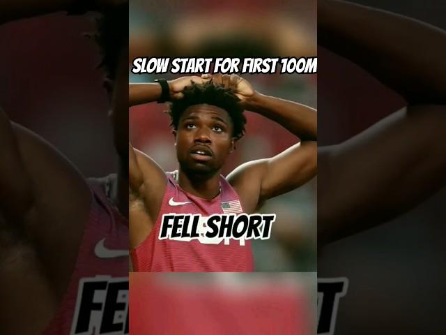 Noah Lyles vs Kenny Benderek #sports #athlete #youtubeshorts #shortvideo