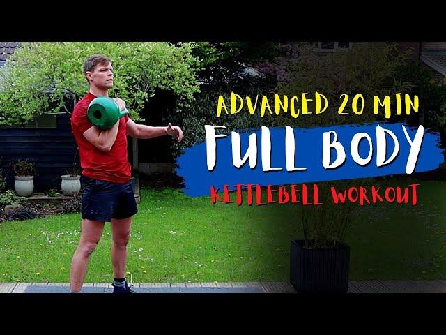 Advanced 20 min Kettlebell Workout / No repeat