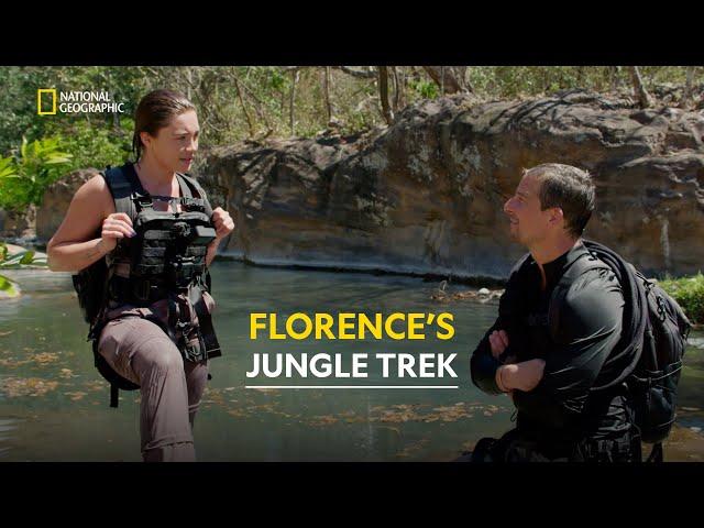 Florence Pugh’s Jungle Trek | Running Wild with Bear Grylls | हिंदी  | S1 - E14 | Nat Geo