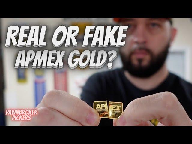 He Brought a SUSPICIOUS Apmex Gold Bar Into My Pawn Shop