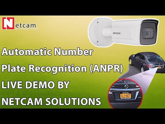 AUTOMATIC NUMBER PLATE RECOGNITION (ANPR)  LIVE DEMO BY NETCAM SOLUTIONS#NETCAMSOLUTIONS #ANPR #LIVE