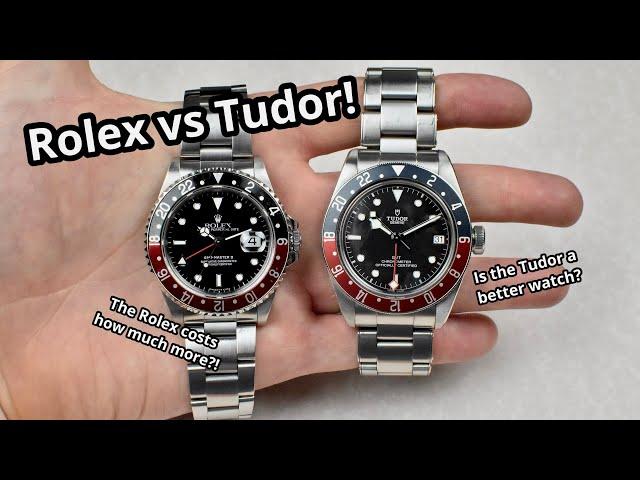 Rolex GMT Master II vs Tudor GMT | Is the Tudor really better for less than half the cost?!