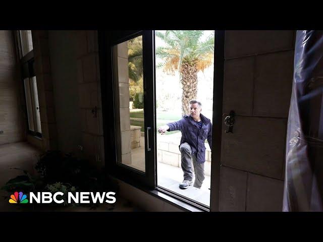 Richard Engel explores looted Assad palace in Damascus