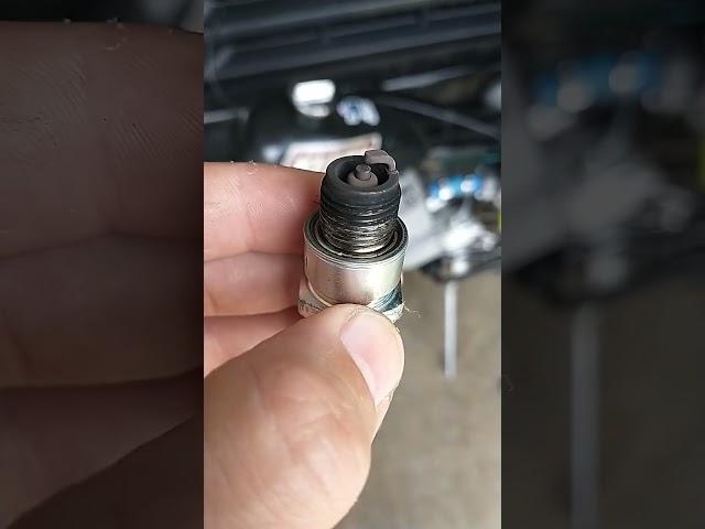 Motorized Bicycle perfect spark plug color & side fire modification.