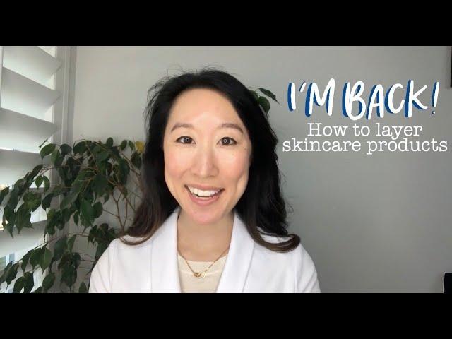 How to Layer Skincare Products | TeawithMD