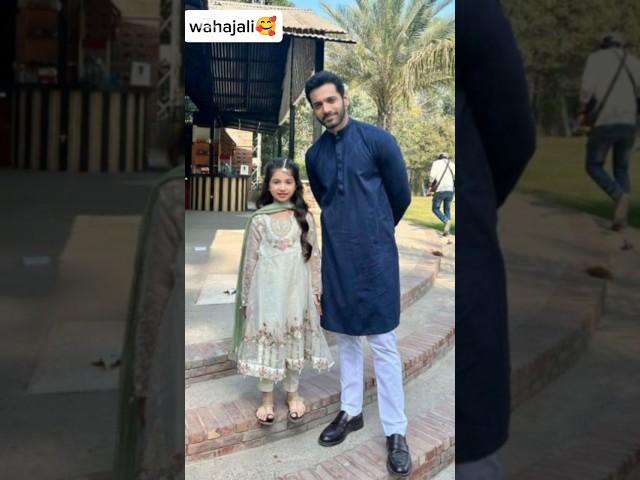 Wahaj Ali with his cute daughter #wahajali #wahajalidaughter #cutebaby #cutegirl #pakistaniactor