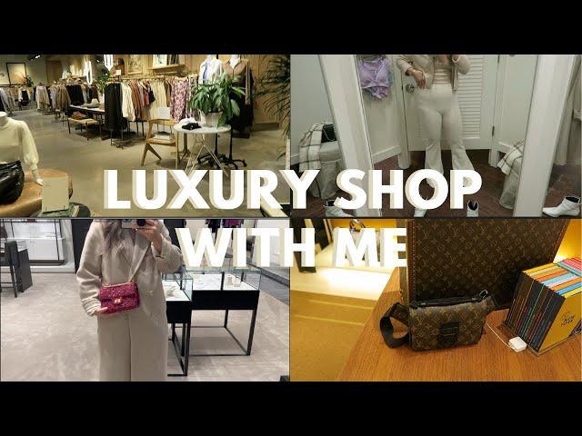 Louis Vuitton, Chanel, Aritzia, Aerie| Shop with Me!