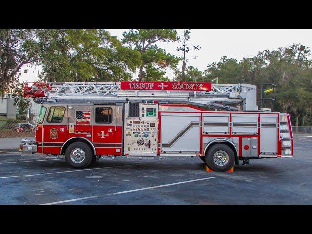 Walk Around of Troup County (GA) Fire's HP 78 Aerial - SO144459