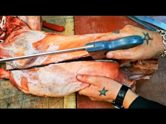 Lamb Butchery. How To Butcher A Whole Lamb. Uk Lamb Butchery #lamb