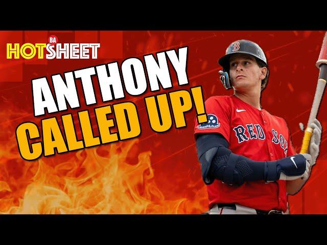 BREAKING: Red Sox call up Roman Anthony | Hot Sheet
