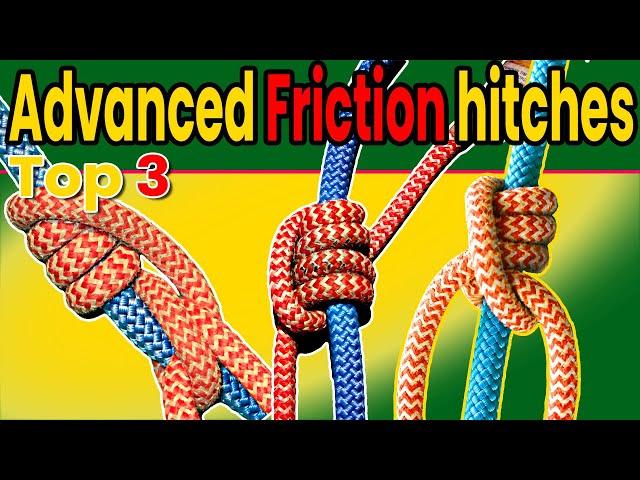 TOP 3 tree climbing friction hitches - Michoacan Hitch - Distel Hitch - Blake's Hitch