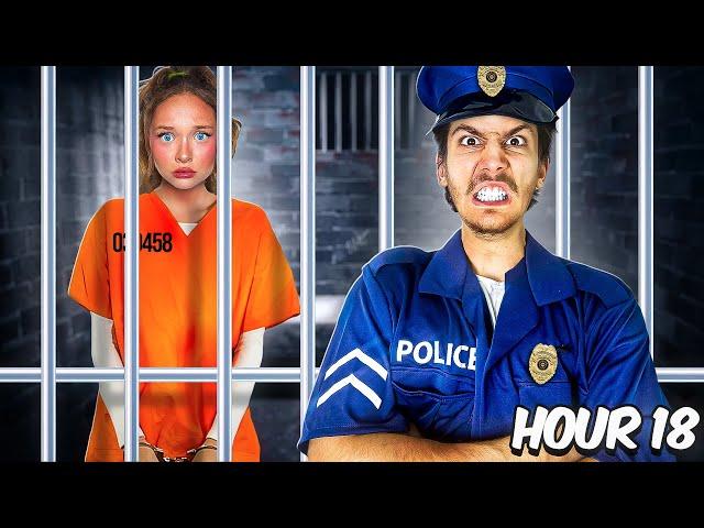 SURVIVING 24 HOURS IN JAIL w/ Zoe