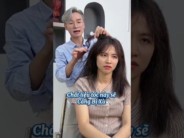 Tóc bông xù nên xử lí như thế nào? - 1900 HAIR #shorts