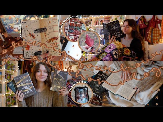 READING VLOG | 24 hour readathon, a cozy day + perfect september reads️