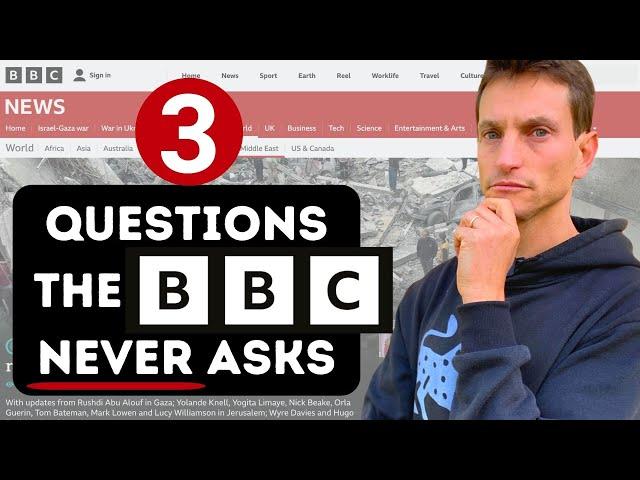 The THREE questions the BBC NEVER asks the Palestinians (sub: DE, ES, FR, IT)