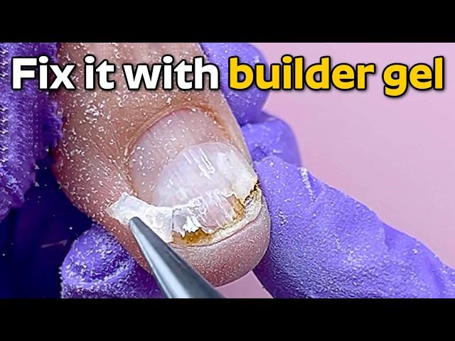 Builder Gel Extensions Tutorial with Forms & Trending 3D Strawberry Nail Art ft. Modelones