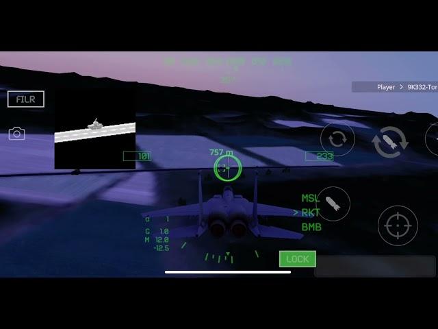 Dodging 5 SAMS In An F-15 - C-RAM CIWS Simulator