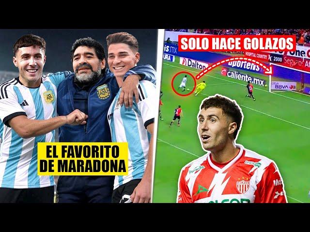 Fue el consentido DE MARADONA, jugó con JULIÁN ÁLVAREZ hoy BRILLA en Necaxa: La historia de PARADELA