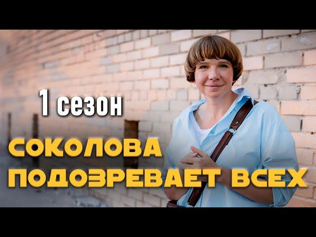 Детективный сериал "Соколова подозревает всех". 1 сезон, все серии