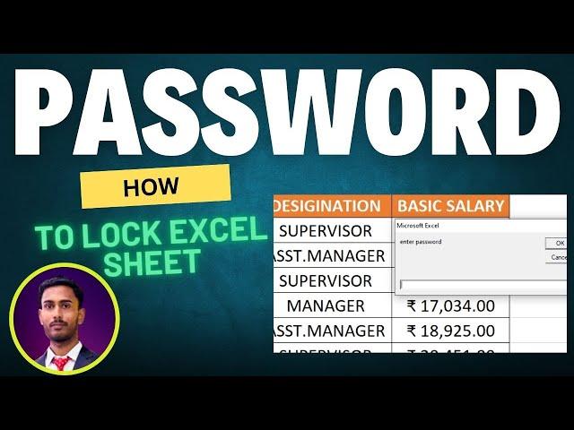 How To Protect Excel File To Open With Password | Excel Tutorial | Excel Password Used Of VBA