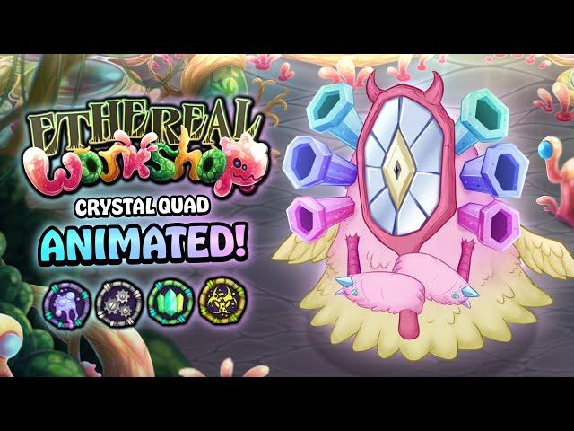 My Singing Monsters - CRYSTAL QUAD on Ethereal Workshop! (Ft. @ExclaimInc & @RawZebra)