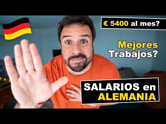 Cuánto DINERO se gana en Alemania por profesión?  (salario promedio) 