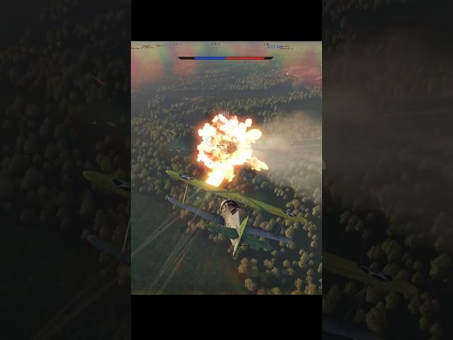 Passing through the destruction I cause #shorts #warthunder #planes #dogfight #freebird