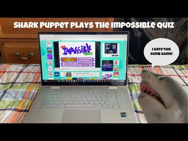 SB Movie: Shark Puppet plays The Impossible Quiz!