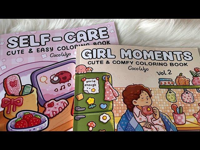 Coco Wyo New Release | Self Care & Girl Moments Coloring Books | Flip Through