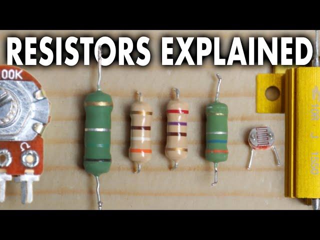 Understand resistors better than EVERYONE, a PRO guide to all common resistors.