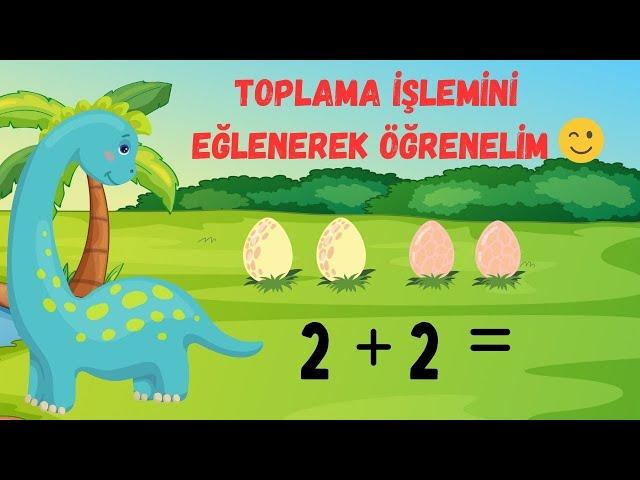 TOPLAMA İŞLEMİ/Okul öncesi ve ilkokul için eğlenceli toplama işlemi/Çocuklar için eğitici videolar.