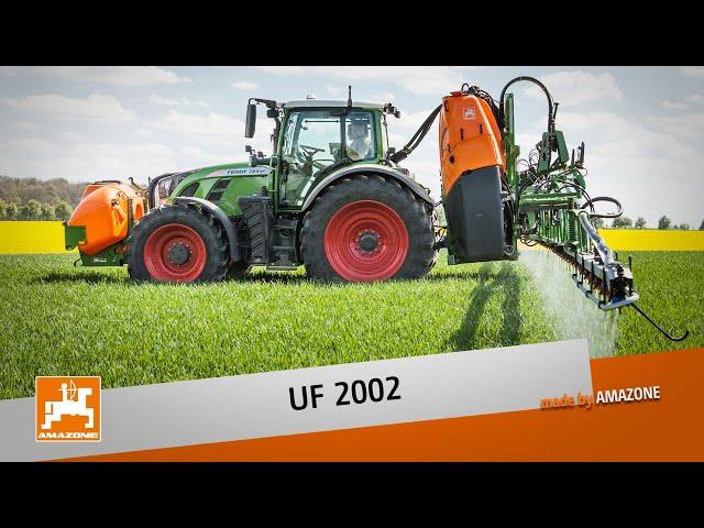 UF 2002 mounted field sprayer with FT 1001 front tank | AMAZONE