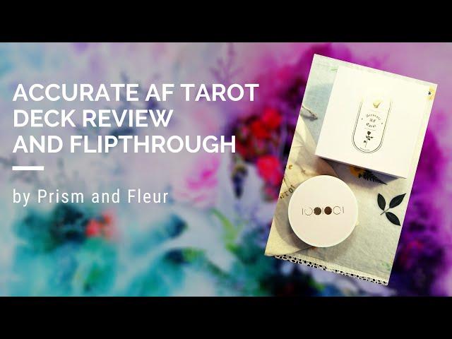 Accurate AF Tarot - Indie Deck Flip Through