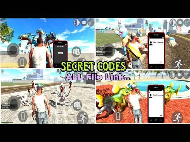 New Fish Dance,Mini Spider,Ghost Dance File| Indian Bike Driving 3D Secret Codes |All New File Link