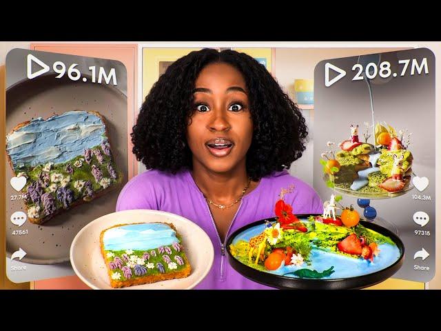 I Tested the MOST SATISFYING TikTok FOOD ART Recipes