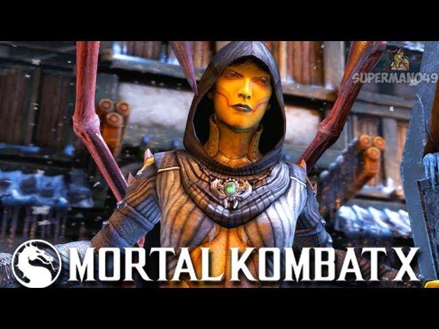 D'VORAH  PREPARING FOR MORTAL KOMBAT 11! - Mortal Kombat X" "D'vorah" Gameplay