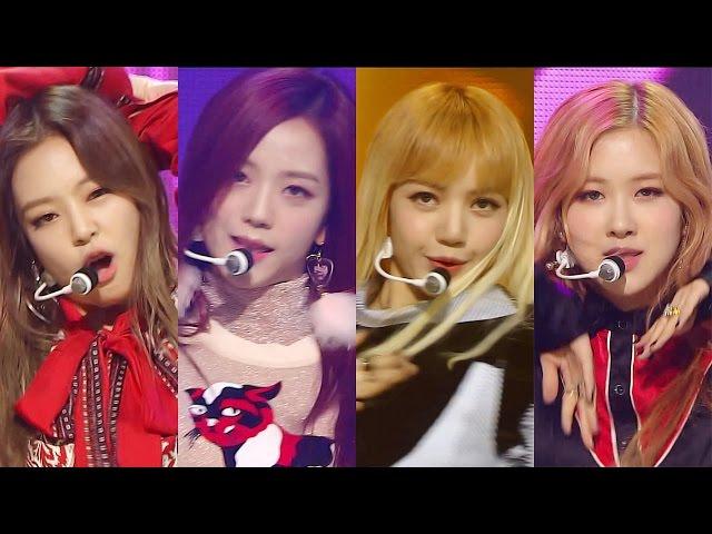 《EXCITING》 BLACKPINK (블랙핑크) - PLAYING WITH FIRE (불장난) @인기가요 Inkigayo 20161120